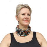 Neck Gaiter-Face Mask-Head Scarves-Headband-Tria Colorful Bandana-Quality Gift Headwear Face Shield
