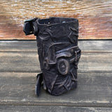 Handcrafted Rustic Color Genuine Leather Embossed 4 Wheel Jeep Design Cuff Unique Unisex Gift Life Style Leather Bracelet Wristband