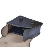 Handcrafted Vegetan Leather Motorcycle Side Bags motorcycle side bags Balance Headwear  (1914560217142)