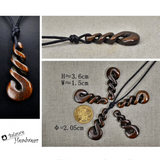 New Zealand Maori Handmade Carved Bone Necklace (4098289238070)