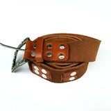 Handmade Leather 38 inch Belt Leather Belt Biz Levanten  (1929900032054)