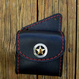 Handcrafted Leather Tank Pad & Bag Set Motorcycle accessories Balance Headwear  (1927929888822)