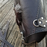 Handcrafted Vegetan Leather Motorcycle Side Bags (4050585092150)