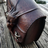 Handcrafted Leather Motorcycle Solo Saddle Bag (2322912280630)