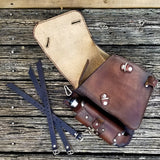 Handcrafted Leather Motorcycle Solo Saddle Bag (2322912280630)