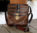 Handcrafted Leather Postman Shoulder Bag Biz Levanten  (1929811918902)