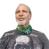 Neck Gaiter-Face Mask-Head Scarves-Headband-Aurora-Green Color Bandana-Quality Gift Headwear Face Shield