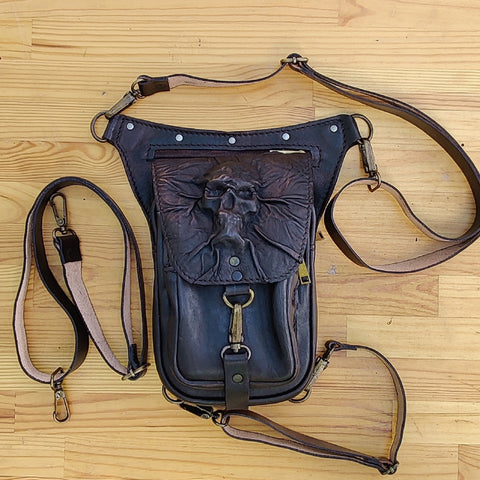 MADE TO ORDER-Handcrafted Vegetal Leather Multifunctional