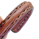 Boho Handcrafted Genuine Vegetal Leather Bracelet with Adjustable Copper Insert-Gift Unisex Leather Fashion Jewelery-Cuff