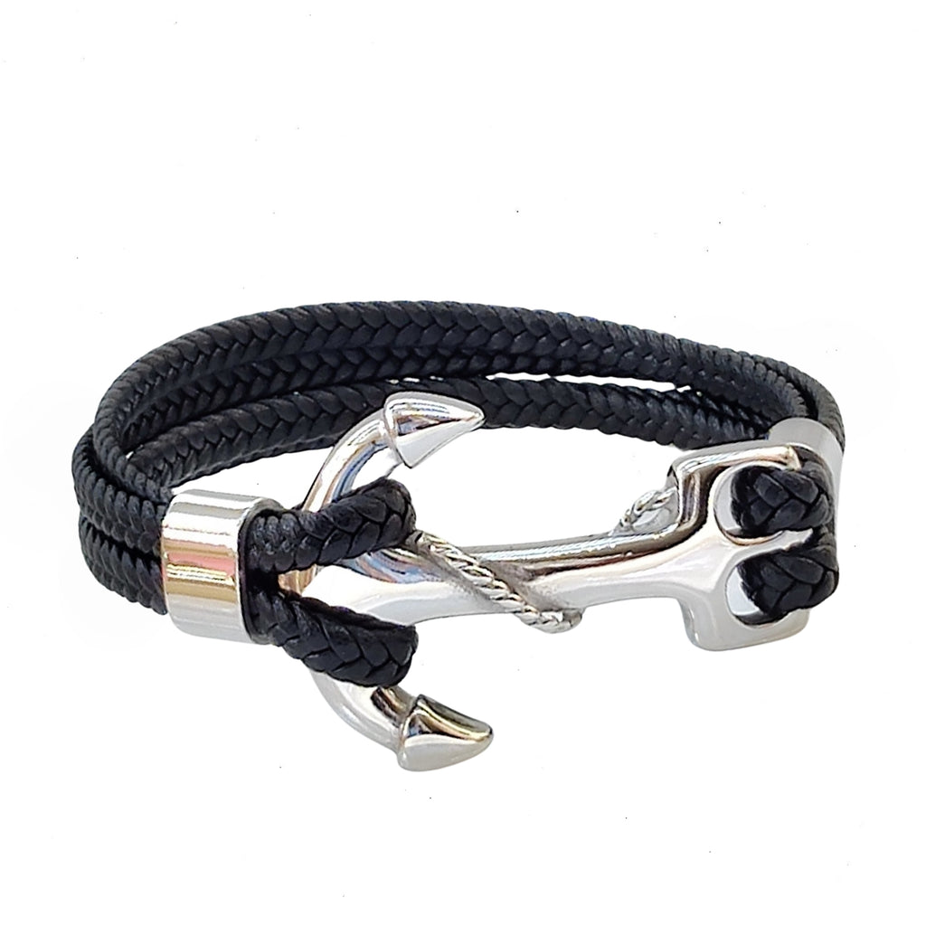 Survival Rope Chain Bracelets Anchor Bracelet Paracord Sports Wrap Men's  Jewelry | eBay