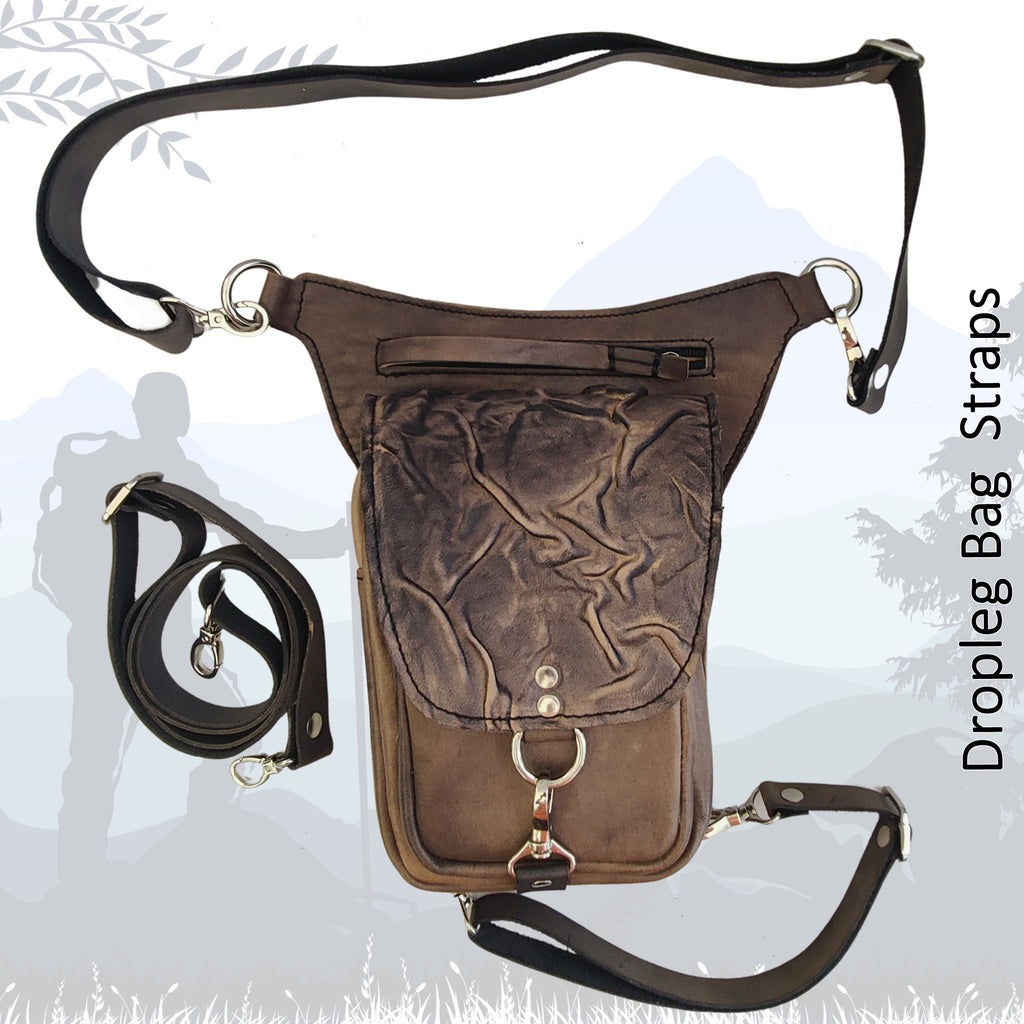 Bag that hotsell straps to leg
