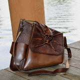 Handcrafted Leather Postman Shoulder Bag Biz Levanten  (1929812836406)