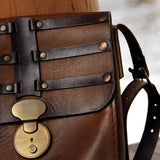 Handcrafted Leather Postman Shoulder Bag Biz Levanten  (1929811918902)