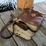 Handcrafted Leather Postman Shoulder Bag Biz Levanten  (1929811918902)