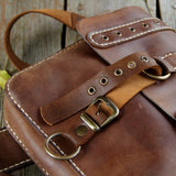 Handcrafted Leather Postman Shoulder Bag Biz Levanten  (1930683547702)