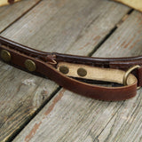 Handmade Vegetan Leather Belt Leather Belt Biz Levanten  (1929899966518)