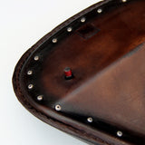 Handcrafted Leather Solo Motorcycle Seat Motorcycle accessories Balance Headwear  (1929903013942)