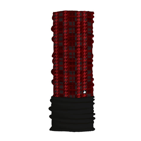 Jigsaw Crimson - Polar Seamless Tube Bandana Bandana Polar Balance Headwear  (743578861669)