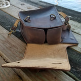 Handcrafted Vegetan Leather Motorcycle Side Bags (4443359084598)