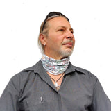 Neck Gaiter-Face Mask-Coolmax Bandana-Bicycle-White Bandana-Sports Wear-Quality Gift Active Purpose Headwear Face Shield