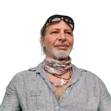 Neck Gaiter-Face Mask-Head Scarves-Headband-Cave Brown Bandana Face Shield-Hair Scarf-Bandana Headwear