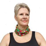 Neck Gaiter-Face Mask-Head Scarves-Headband-Comets -Colorful Bandana Face Shield-Hair Scarf-Gift Headwear