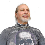 Neck Gaiter-Face Mask-Head Scarves-Headband-Floral Skull Mask Design Bandana-Quality Gift Headwear Face Shield