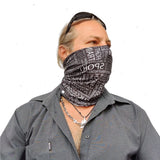 Neck Gaiter-Face Mask-Head Scarves-Headband-Sport Typo-Black and Gray Color Bandana-Quality Gift Headwear Face Shield