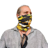 Neck Gaiter-Face Mask-Head Scarves-Headband-Hive Yellow Color Bandana-Quality Gift Headwear Face Shield