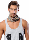 Neck Gaiter-Face Mask-Head Scarves-Headband-Sunshine-Yellow and Red Color Bandana-Quality Gift Headwear Face Shield