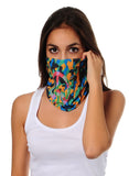 Neck Gaiter-Face Mask-Head Scarves-Headband-Scotch Green-Green Color Bandana-Quality Gift Headwear Face Shield