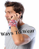 Neck Gaiter-Face Mask-Head Scarves-Headband-Biker's Wings-Skull Design Bandana-Quality Gift Headwear Biker's Face Shield