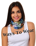 Indian Motorcycle Bandana Classic-Motorcycle Bandana-Headscarves-Hair Bandana-Neck Gaiter