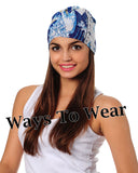 Neck Gaiter-Face Mask-Head Scarves-Headband-The Storm-Blue Color Bandana-Quality Gift Headwear Face Shield