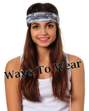 Unique Neck Gaiter - Triangle Face Mask - Web - White Face Mask - Face Cover - Gift Biker Bandana