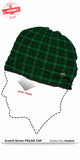 Checker Black Beanie High Quality 100% Microfiber Perfect Fit One Size for all
