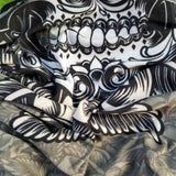 Neck Gaiter-Face Mask-Head Scarves-Headband-Floral Skull Mask Design Bandana-Quality Gift Headwear Face Shield