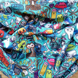 Neck Gaiter-Face Mask-Head Scarves-Headband-The Storm-Blue Color Bandana-Quality Gift Headwear Face Shield