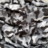 Neck Gaiter-Face Mask-Head Scarves-Headband-Halftone Camo-Black and Gray Color Bandana-Quality Gift Headwear Face Shield