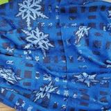 Neck Gaiter-Face Mask-Head Scarves-Headband-Snow Flake-Blue Bandana-Quality Gift Headwear-Face Shield