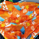 Neck Gaiter-Face Mask-Head Scarves-Headband-Leeward Orange Color Bandana-Quality Gift Headwear Face Shield