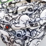 Neck Gaiter-Face Mask-Head Scarves-Headband-Crowd-Skull Design Bandana-Hair Scarf-Gift Headwear