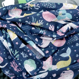Kids Neck Gaiter - Face Mask - Mermaid Kids Bandana - Blue Bandana - Neck Gaiter - Mask For Kids