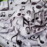Notes Microfiber Beanie High Quality 100% Microfiber Perfect Fit One Size for all
