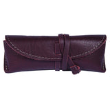 Stylish Leather Eyeglass Case