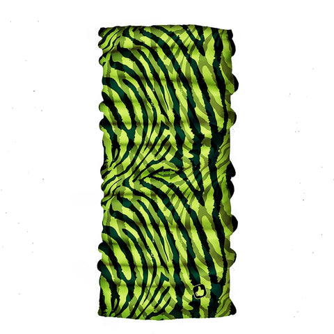 Neck Gaiter-Face Mask-Head Scarves-Headband-Candella -Green and Black Bandana-Quality Gift Headwear-Face Shield