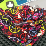 Neck Gaiter-Face Mask -Head Scarves-Headband-Peace Colorful Bandana-Quality Gift Headwear Face Shield