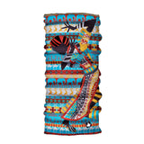Neck Gaiter-Face Mask-Head Scarves-Headband-Zulu Ethnic Design Bandana-Quality Gift Headwear face Shield