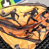 Neck Gaiter-Face Mask-Head Scarves-Headband-Spartan Design Gold Bandana Design Gold Color Hair Scarf-Quality gift Headwear Face Shield