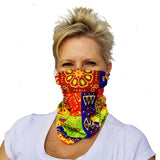 Neck Gaiter-Face Mask-Head Scarves-Headband-Ethnic-Colorful Bandana-Quality Gift Headwear-Cool Face Shield